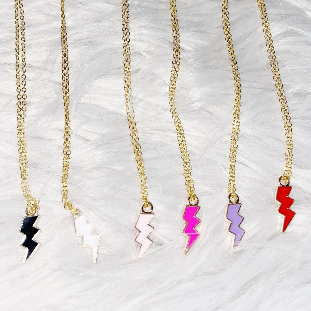 LIGHTNING BOLT NECKLACES